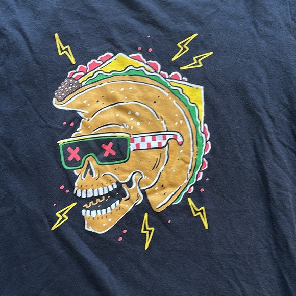 Kids Ripzone Taco Skull Shirt - Picture 2 of 4